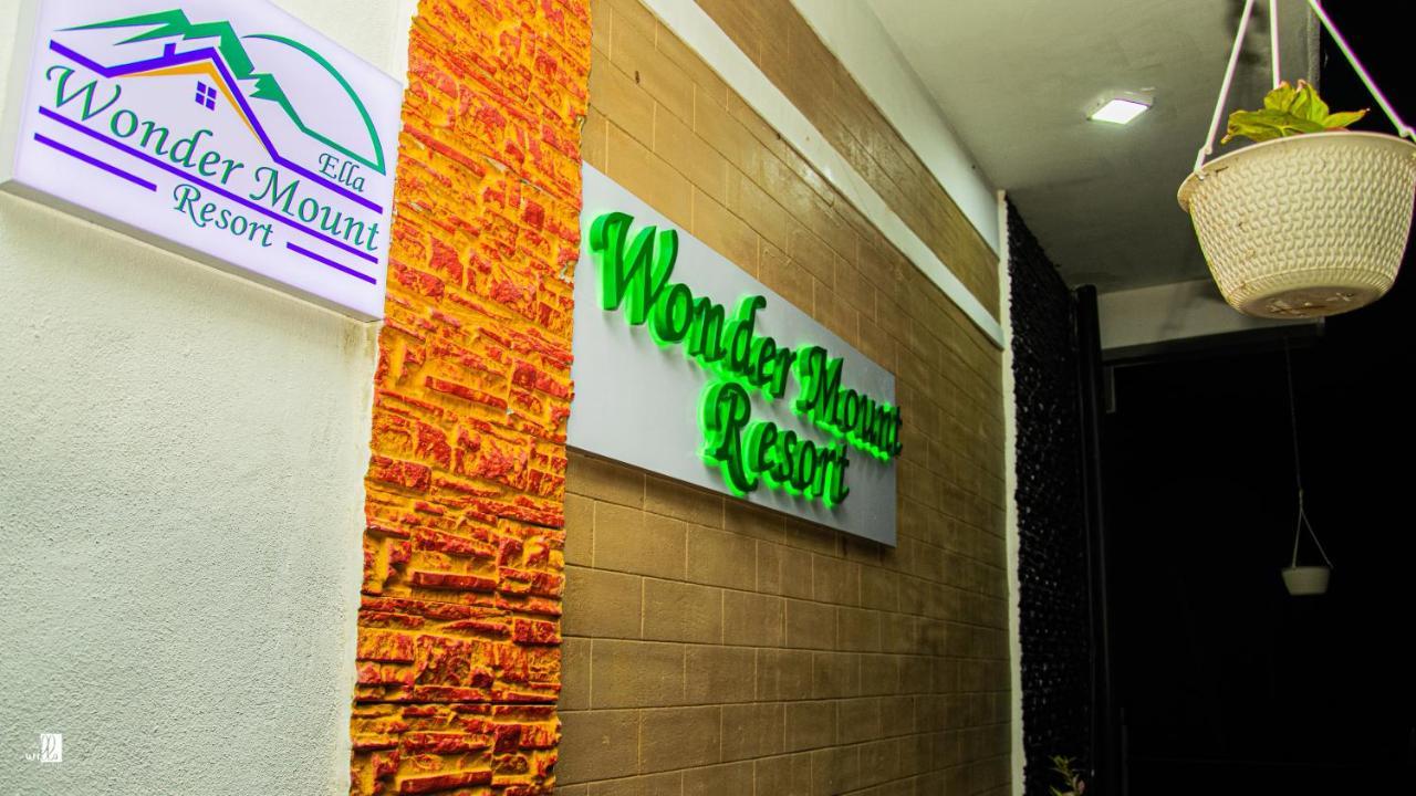 Wonder Mount Resort Ella Exterior foto