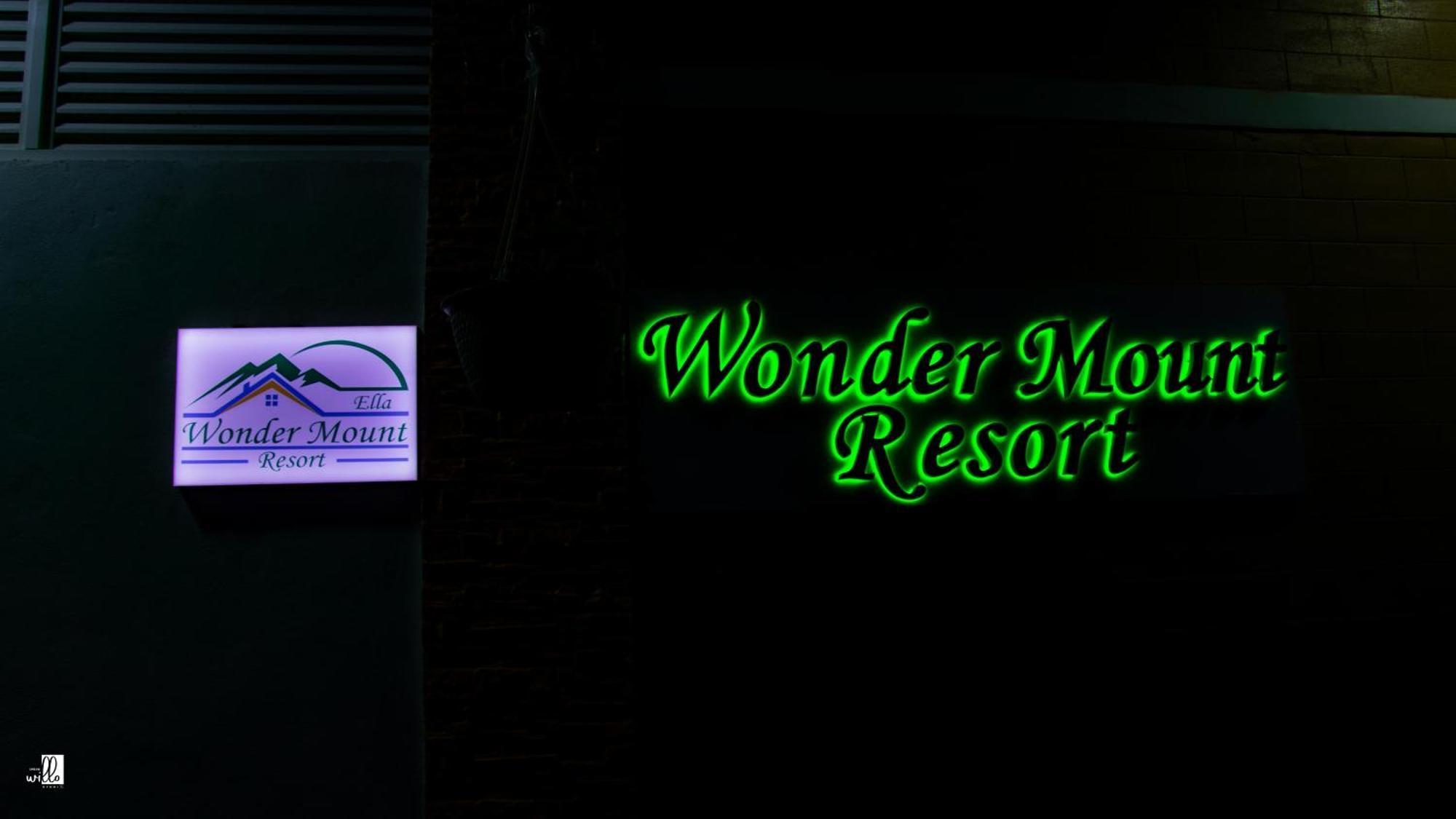 Wonder Mount Resort Ella Exterior foto